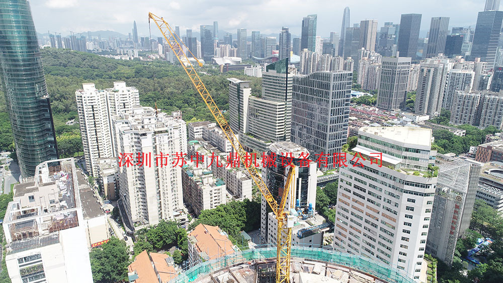深圳市婦兒大廈使用12T屋面吊進(jìn)行舊房改造項(xiàng)目